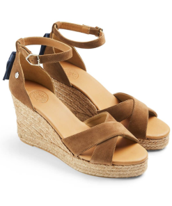 Coastal Wedge Sandals