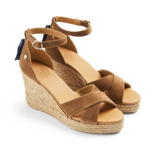 Coastal Wedge Sandals