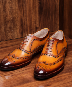 Wingtip Brogue Dress Shoes